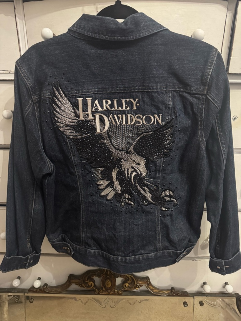 The BEST Harley-Davidson Denim Jacket everrr🖤 - Picture 2 of 10